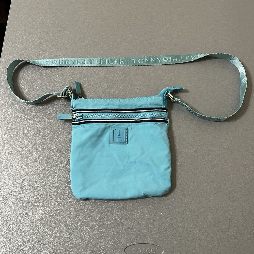 Tommy Hilfiger Teal Crossbody Purse